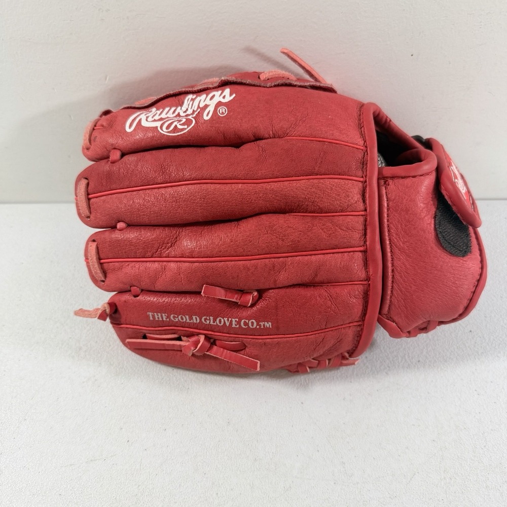 Rawlings Highlite Series Sure Catch H105S 10.5" RHT Youth Baseball Glove Red